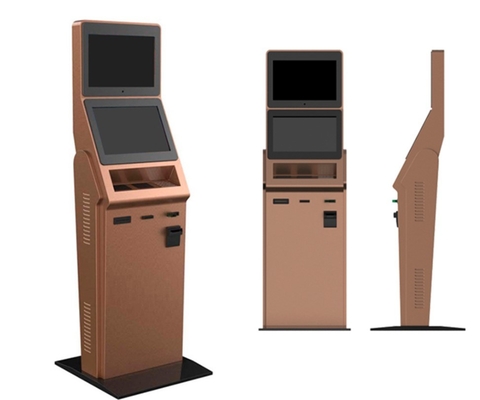 کیوسک اسکنر بارکد چند منظوره با دو صفحه برای دستگاه ATM