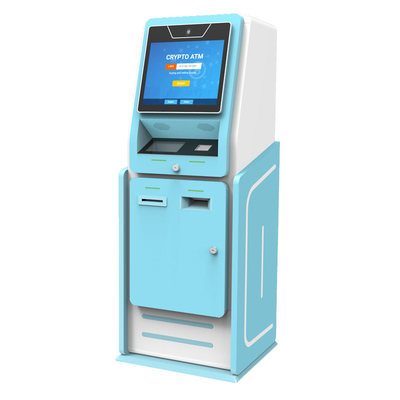 دستگاه خودپرداز روی زمین ایستاده دستگاه خودپرداز BTC صفحه لمسی ATM خرید و فروش با نرم افزار
