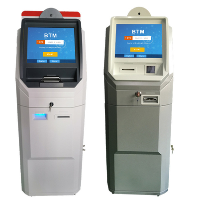 کیوسک دو طرفه بیت کوین ATM صفحه لمسی خازنی