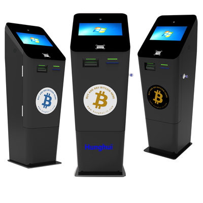 Hunghui Cash Out Cash Out Machine ATM Crypto Machine Teller Black Bitcoin