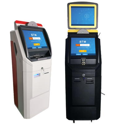 صفحه نمایش لمسی خازنی دستگاه کیوسک نقدی بیت کوین ATM با سپرده نقدی / توزیع کننده