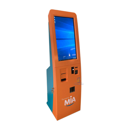 سیستم‌عامل لینوکس اندروید Self Pay Kiosk دستگاه پرداخت قبض برقی 450cd/m2