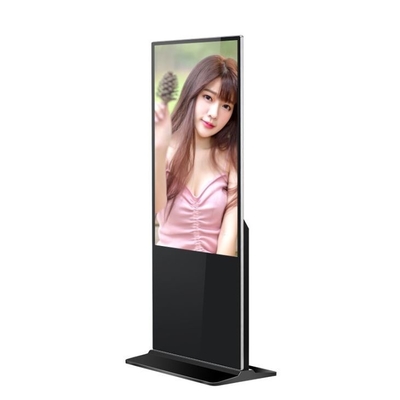 پایه Totem Floor LCD صفحه لمسی تعاملی صفحه نمایش دیجیتال 55 75 اینچی