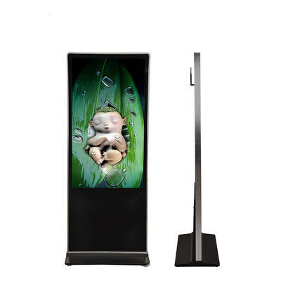 نمایشگر تبلیغاتی LCD عمودی Wifi 4G با صفحه نمایش لمسی 4k Ultra HD ساینیج دیجیتال